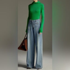 Commence Wide Leg Denim Jeans — Women’s XS — Trendy Fit!